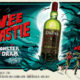 Der Ardbeg Wee Beastie ist los und sorgt für Angst und Schrecken – witziges Plakatmotiv im Stil alter Horrorfilme (Illustration: Ardbeg)