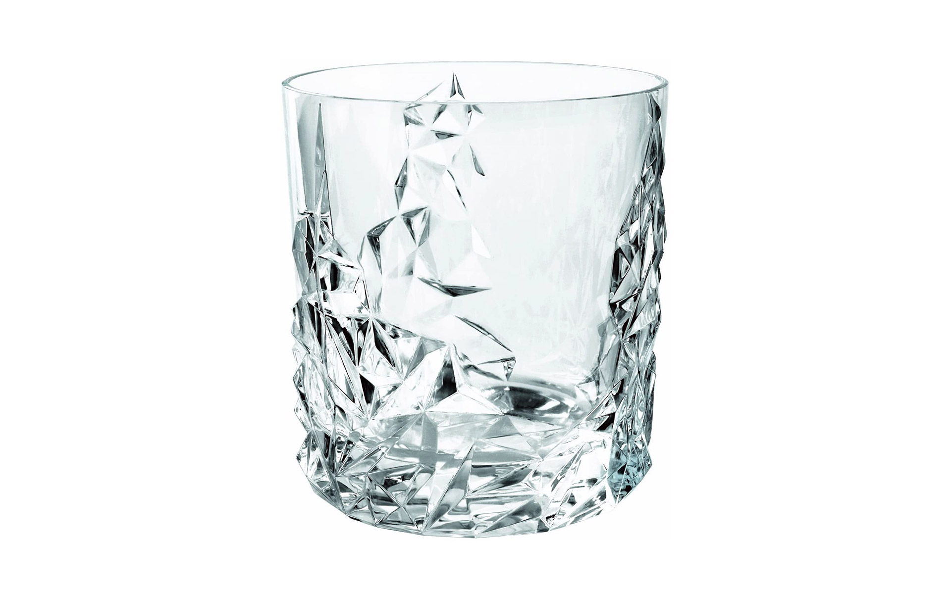2er Set 400ml Whiskey Gläser Kristallgläser Tumbler Durch Starkes Glas WOQO Gin Gläser Whisky gläser in Geschenk Box WOQO Gin Gläser